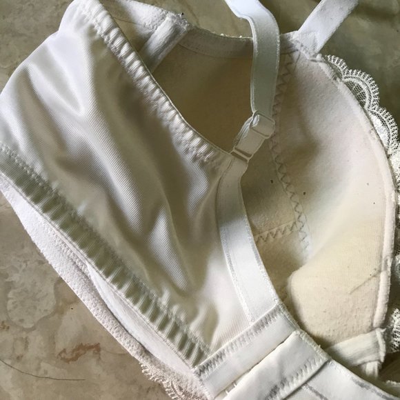 Soma Sensuous Lace Bra Sz 38C Champagne Dream Color - Picture 6 of 6